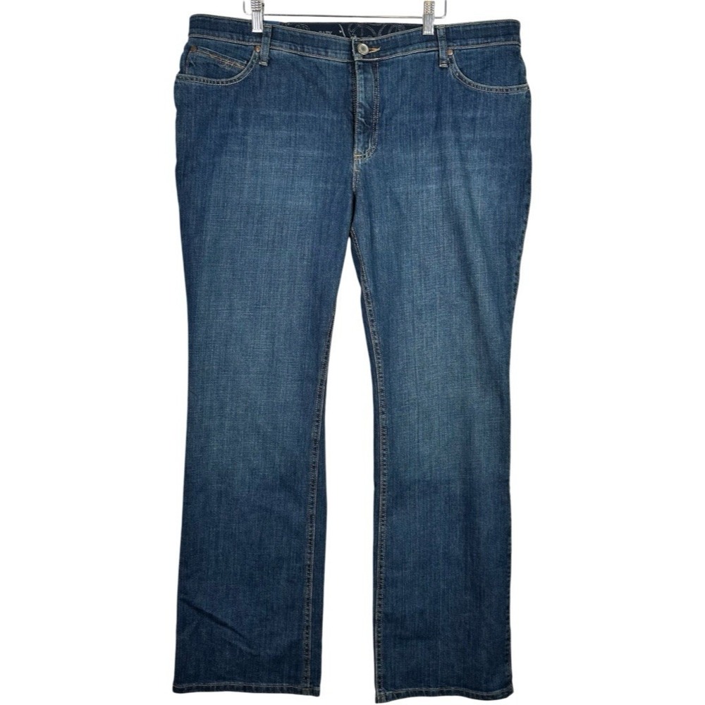 Wrangler Q-Baby Ultimate Riding Jeans 20W x 34 Mid Rise Bootcut Western NWT
